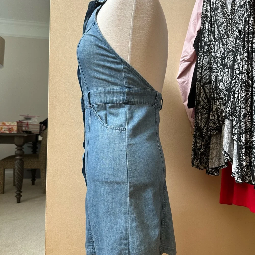 Free People Women's Size XS Sami Denim Mini Dress Bali Blue NWT - Picture 4 of 8